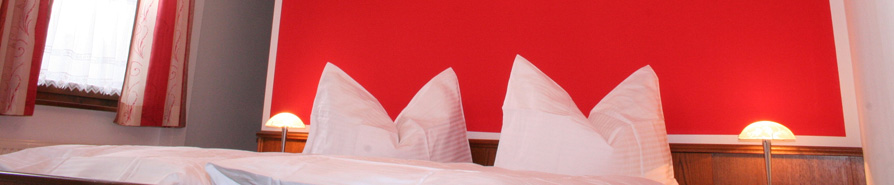 Willkommen in der Pension Wolfgangsee...